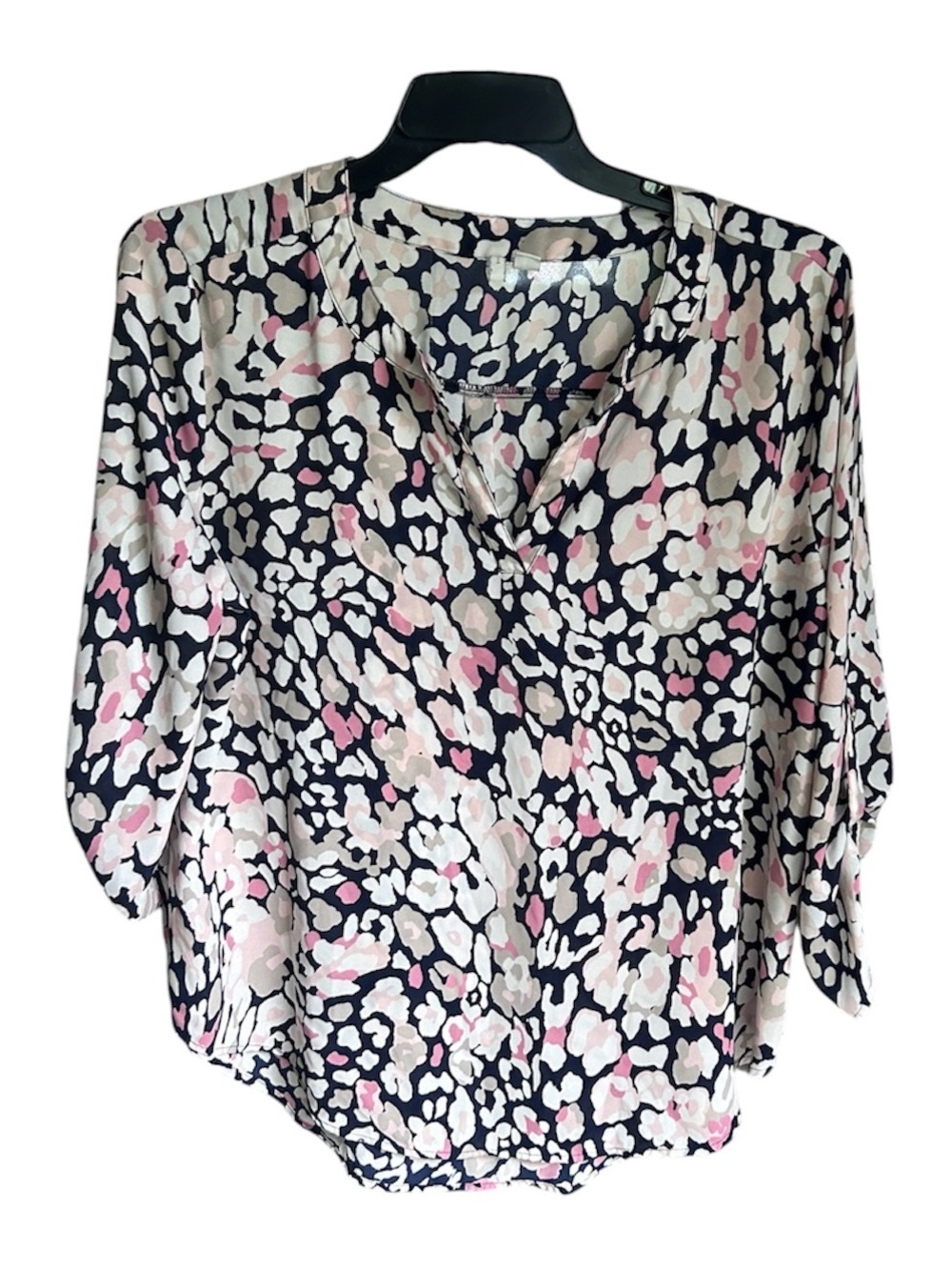 Cato EST 1946 Women's Printed V-Neck Blouse